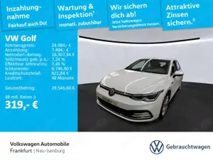 Volkswagen Golf VIII 1.5 eTSI DSG Style DAB+ LEDPlus Digita