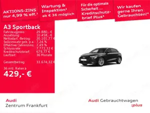 Audi A3 35 TFSI S tronic LED Navi BO DAB V