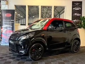 Ligier JS 50 JS50L Black on Red Mopedauto Microcar 45 KM/H