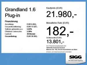 Opel Grandland 1.6 Plug-in NaviPro*Rückfahrkamera*LED Bild 4