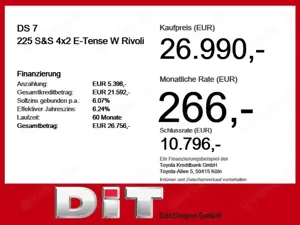 DS Automobiles DS 7 225 SS 4x2 E-Tense W Rivoli AHK+Kam.+Leder Bild 3
