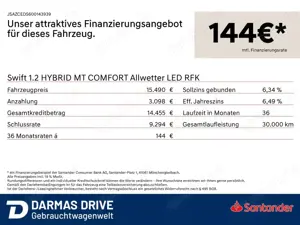 Suzuki Swift Swift 1.2 HYBRID MT COMFORT Allwetter LED RFK Bild 2