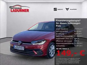 Volkswagen Polo VI Style *LED/Blendfreies Fernl/Apple CarPlay*