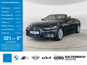 BMW 430 i Cabrio LED NAVI KAMERA LEDER SHZ PDC