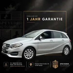 Mercedes-Benz B 180 |SHZ|AUTOMATIK|PDC|TEMPOMAT|RENTNERFAHRZ.|