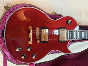 Gibson Les Paul Custom Cherry Red Bj 2013 Neuwertig Mit Koffer Bild 8