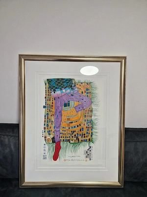 Friedensreich Hundertwasser handsigniert nummeriert _In Gamba