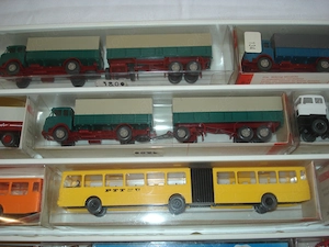 20 alte Wiking Omnibus und LKW Modelle 1:87 H0 neuwertig OVP Bild 3