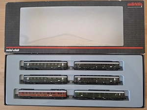 Märklin mini-club Spur Z - 6-teiliges Schnellzug-Wagenset Art. 87350 OVP