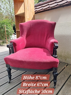 Barocksessel im antiken Stil