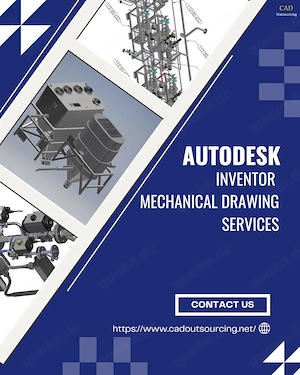Autodesk Inventor Mechanical Drawing Services in the United States