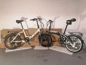 2x E-Bikes 20 Zoll für Damen u. Herren