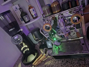 Siebträgermaschine Rocket Cinquantotto + Kryo Elite 65 + Puqpress Gen 6