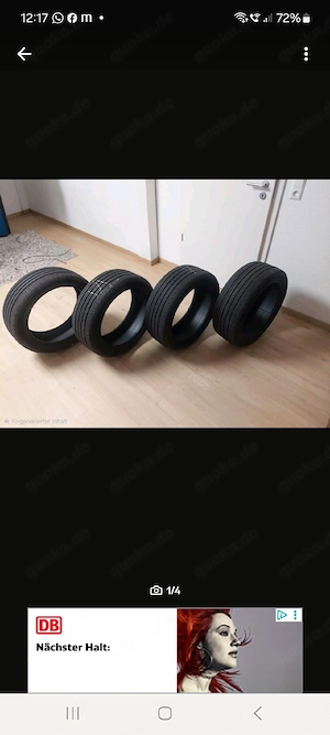 Sommerreifen Continental 225 45 R 18 fast NEU !