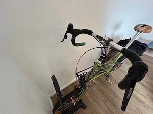 Alex Moulton XTB Gravelbike 20_ Räder grün AM Rahmen teilbar NEU Dropbar Sram