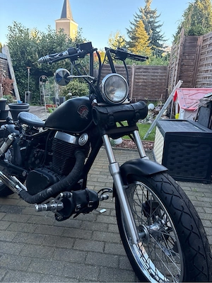 Suzuki 650 LS Chopper Bobber 