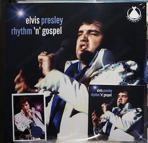 Elvis Presley LP   CD Set Rhythm 'N' Gospel (BLUE Vinyl)
