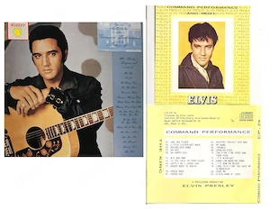 Elvis Presley Set 1 LP + 1 CD Command Performance aus Sammlung
