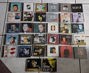 Elvis Presley große CD Sammlung   Konvolut 35 CDs rare Auslandspressungen