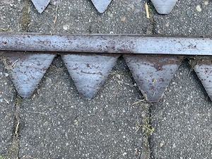 Balkenmäher-Messer für IRUS Mäher Bild 2
