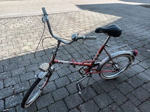 Altes Klapprad 3 Gang. 20 Zoll