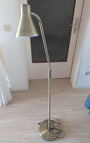 Stehlampe Messing 