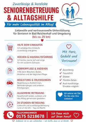 24-Stunden Pflege und Betreuung 