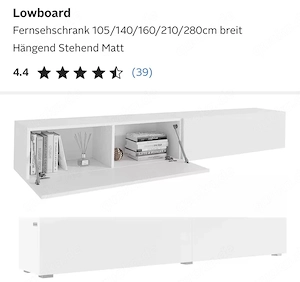 Lowboard   TV möbel