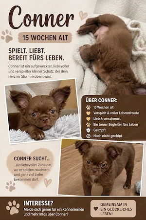 Süßer Welpe Conner 