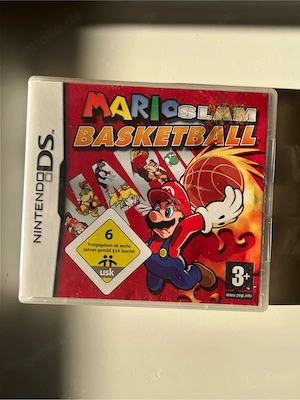 Nintendo DS Mario Slam Basketball Spiel komplett mit Anleitung DS Game
