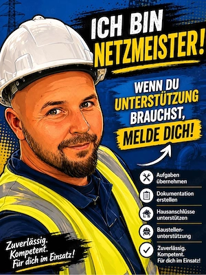 Netzmeister bietet Unterstützung