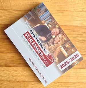 Gutscheinbuch   Schlemmerblock München & Umgebung 2026 | NEU