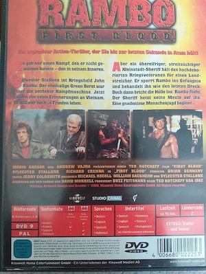 DVD Rambo SiIvester Stallone
