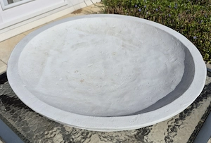 Große, flache Deko-Schale