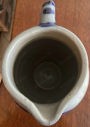 Steingutkaraffe  Vase Bild 3