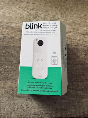 Blink Videotürklingel ohne Sync-Modul *Neu*