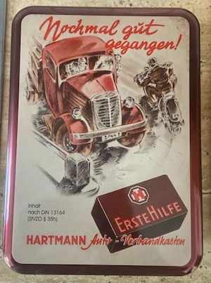 Hartmann Werbeblechdose