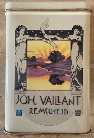 Vaillanis Blechdose