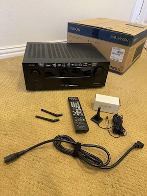 DENON AVR X 4500H AVR Heimkino AV-Receiver Originalverpackt Bild 2