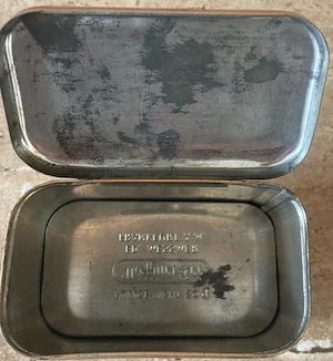 Werbeblechdose Meßmer Tee Jubiläums Mischung Bild 3