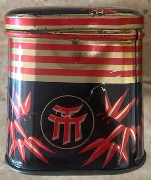 Werbeblechdose Meßmer Tee Jubiläums Mischung Bild 4