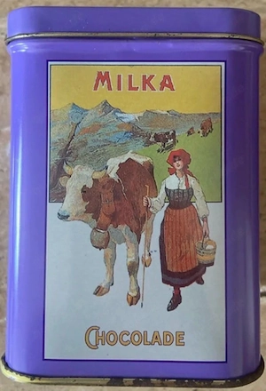 Milka Nostalgie Edition Blechdose