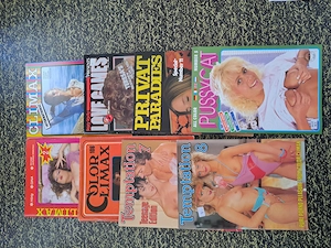 Erotik Magazine und CD,s