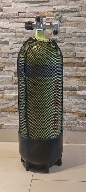 Tauchflasche Scubapro 15 l mit Doppelventil