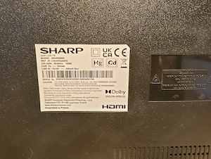 Sharp 55" Qled smart TV selten benutzt, im November 25 gekauft Bild 4