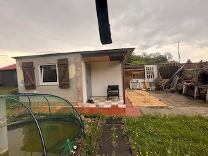 Schöner Kleingarten mit massivem Gartenhaus & Teich zu verkaufen