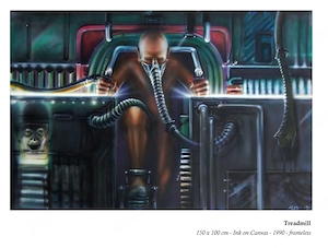 Bilder Gemälde - 7 großformatige Airbrush-Gemälde - KUNSTAUFLÖSUNG Bild 7