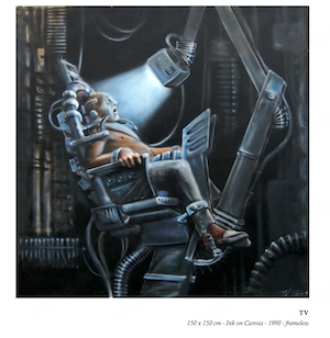Bilder Gemälde - 7 großformatige Airbrush-Gemälde - KUNSTAUFLÖSUNG Bild 6