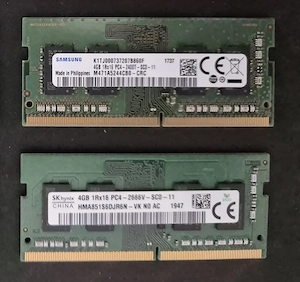 4 GB - PC 4 Notebook Ram, je 6 Euro