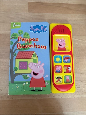 Kinder Buch Peppa Pig Peppa Wutz  Peppas Baumhaus  mit Sound Effekten von Toggolino 